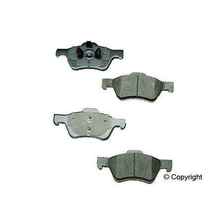 OP PARTS Brake Pad Set, D81047Oc D81047OC